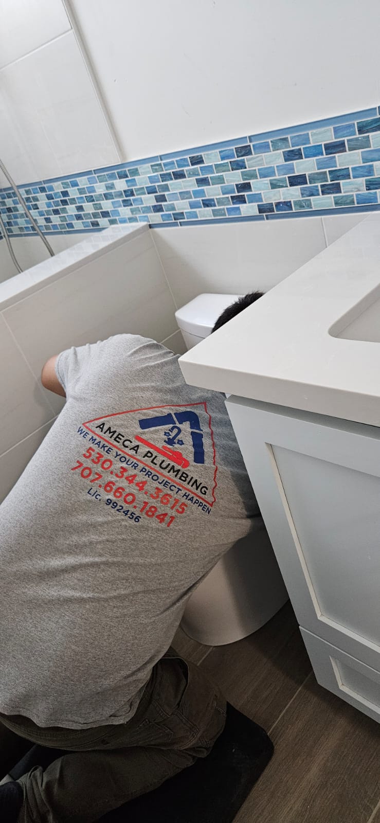 Completed plumbing job by Ameca Plumbing — photo 21