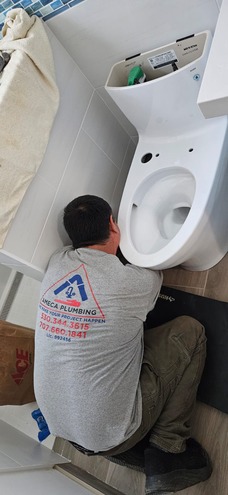 Completed plumbing job by Ameca Plumbing — photo 22