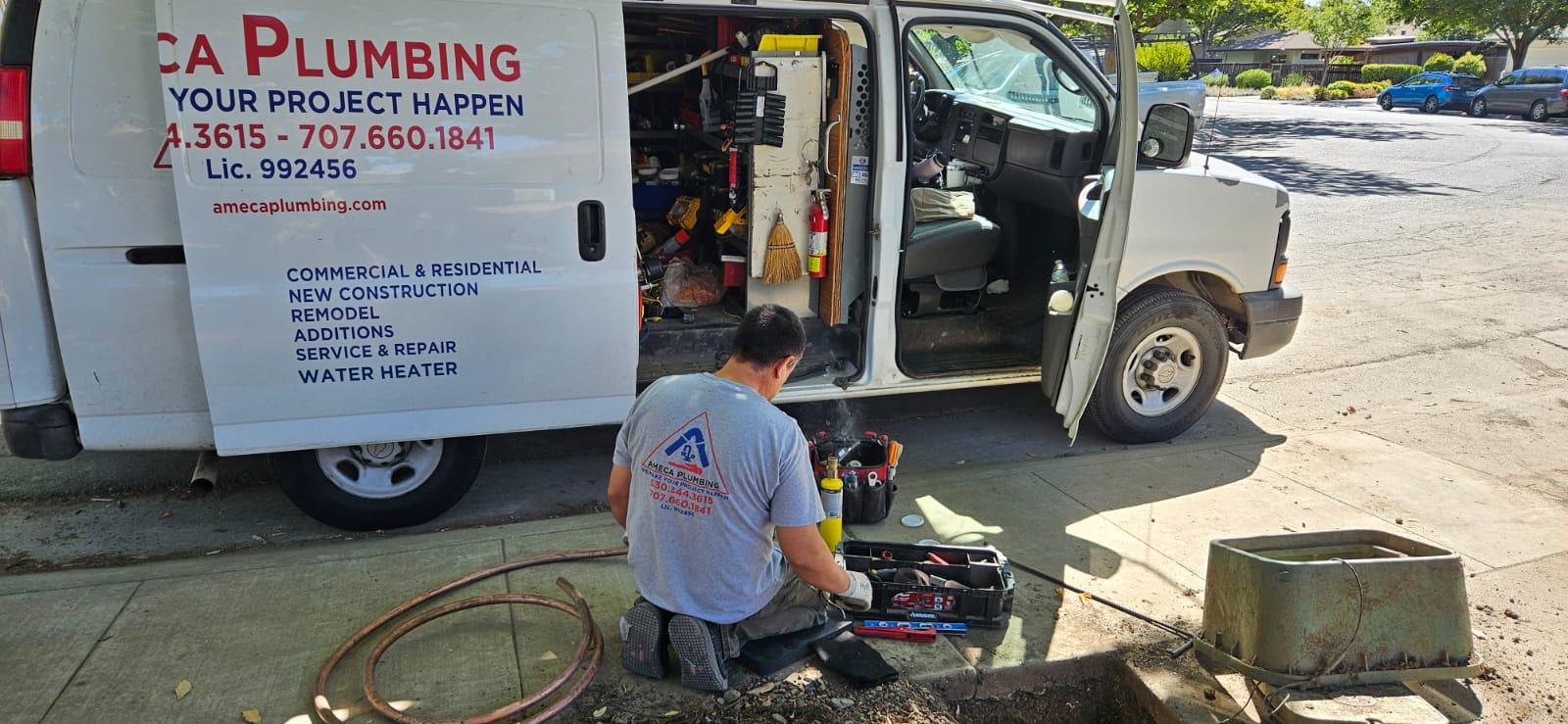 Completed plumbing job by Ameca Plumbing — photo 33