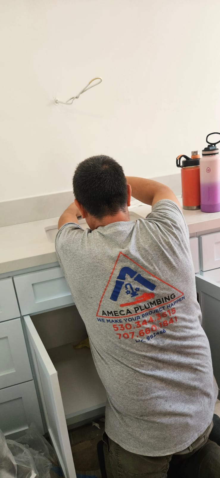 Completed plumbing job by Ameca Plumbing — photo 37