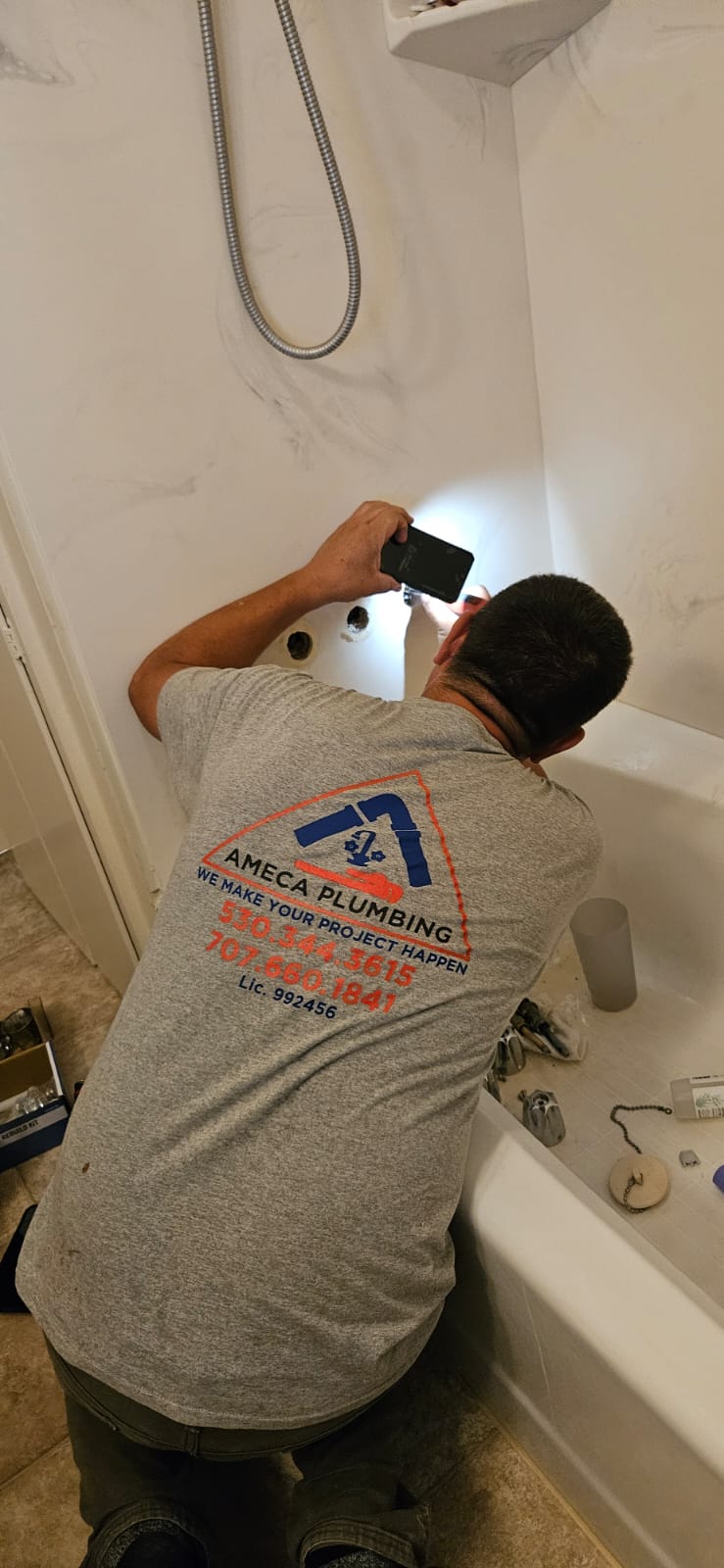 Completed plumbing job by Ameca Plumbing — photo 45