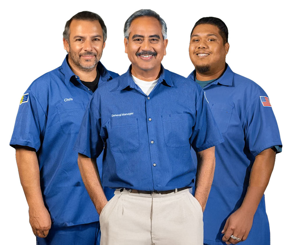 The Ameca Plumbing team — licensed plumbers serving Northern California